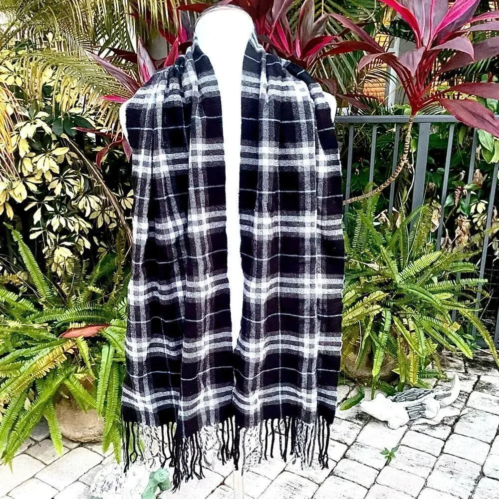 Men’s Plaid Scarf